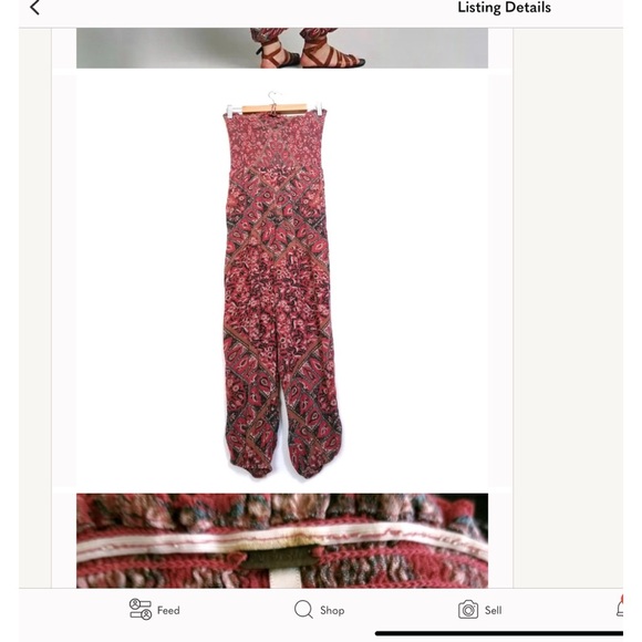 Bohemian Beauty Gauzy Bohemian Balloon Jumpsuit - Picture 12 of 13